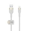 Belkin Kabel BoostCharge USB-A do Lightning silikonowy, 1m, biały